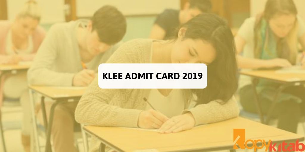 KLEE Admit Card 2019