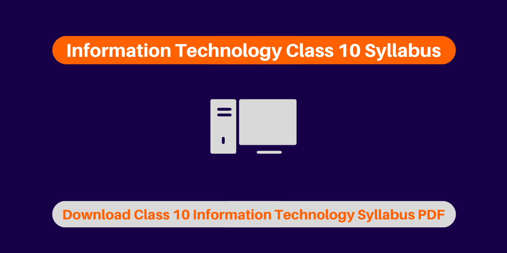 Information Technology Class 10 Syllabus PDF | Download ...