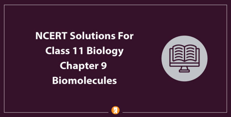 NCERT Solutions For Class 11 Biology Chapter 9 | Download Free PDF
