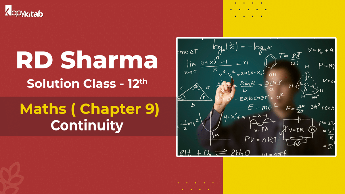RD Sharma Solutions Class 12 Maths Chapter 9