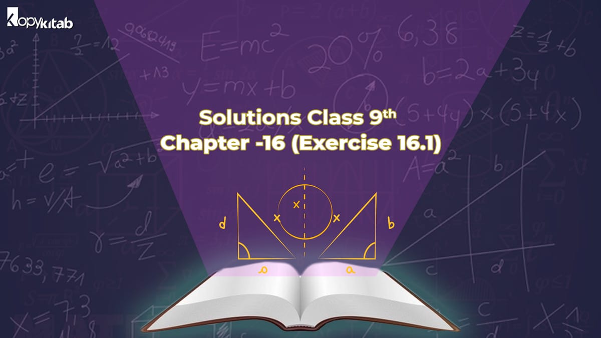 RD Sharma Class 9 Solutions Chapter 16 Exercise 16.1
