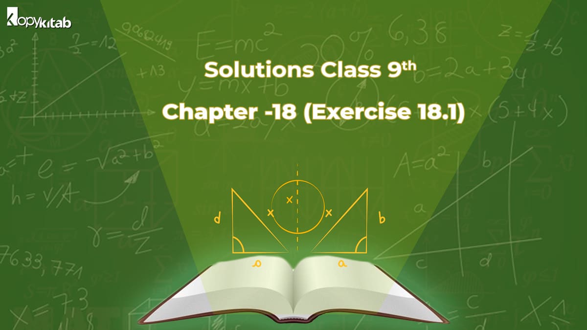 RD Sharma Class 9 Solutions Chapter 18 Exercise 18.1