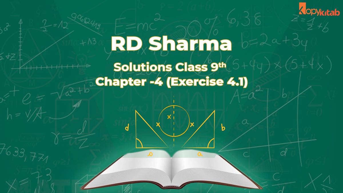 RD Sharma Class 9 Solutions Chapter 4 Exercise 4.1