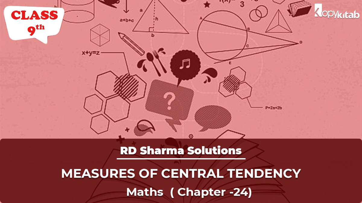 RD Sharma Solutions Class 9 Maths Chapter 24