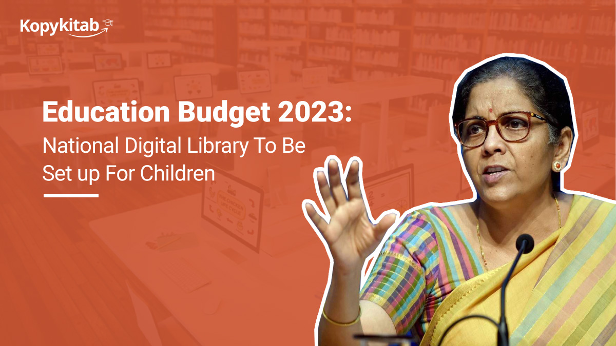 Education Budget 2023 National Digital Library To Be Set up For Children