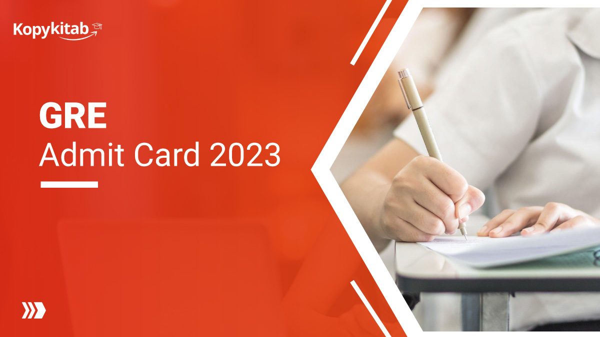 GRE Admit Card 2023 Check How To Download GRE Admit Card