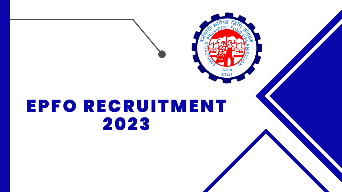 EPFO Recruitment 2023