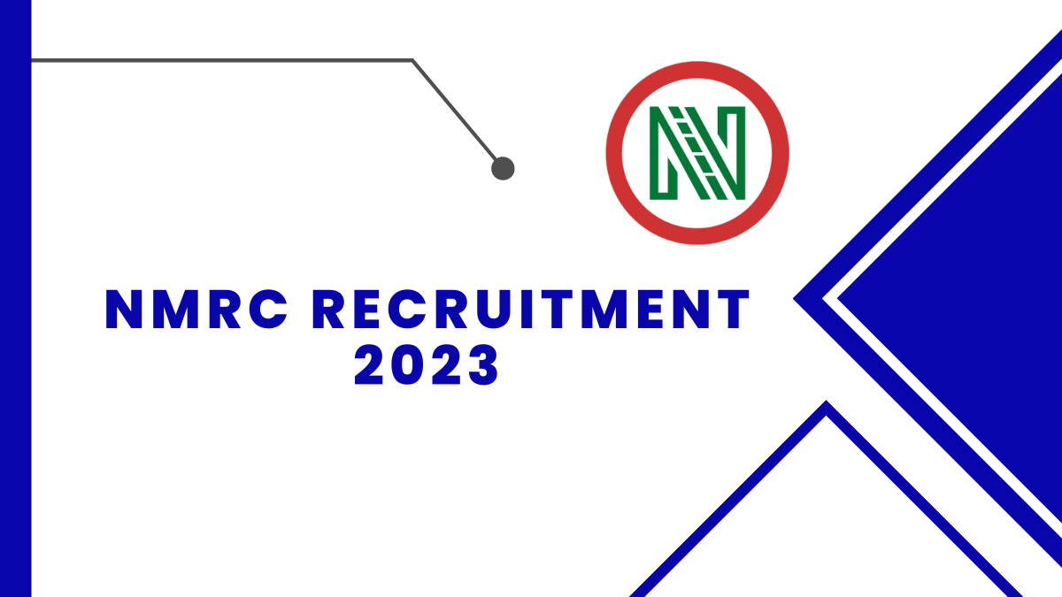 NMRC Recruitment 2023