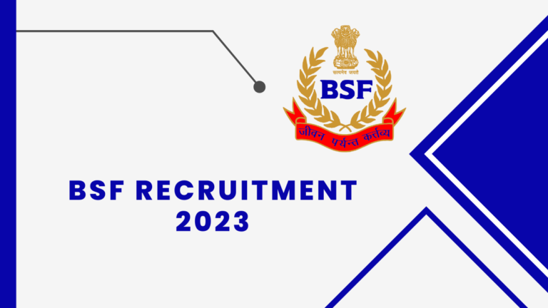 BSF Recruitment 2023: Check Qualification, Age Limit, And Steps To Apply