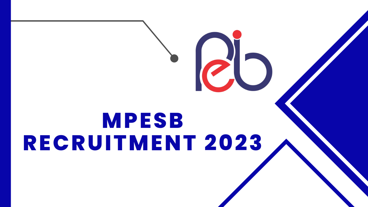 MPESB Recruitment 2023
