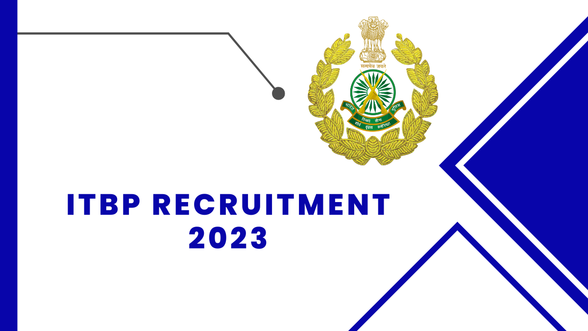 ITBP Recruitment 2023 Check Qualification, Age Limit, And Steps to Apply