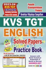 2023-24 KVS/TGT English Solved Papers & Practice Book  2023-24 KVS/TGT English Solved Papers & Practice Book
