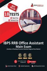 IBPS RRB Office Assistant Main Exam 2022 | 6 Full-Length Mock Tests + 12 Sectional Tests (2200+ Solved Questions) | Free Access To Online Tests IBPS RRB Office Assistant Main Exam 2022 | 6 Full-Length Mock Tests + 12 Sectional Tests (2200+ Solved Questions) | Free Access To Online Tests