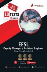 EESL Deputy Manager/Assistant Manager Recruitment Exam | 10 Full-length Mock Tests (1200+ Solved Questions) | Free Access To Online Tests EESL Deputy Manager/Assistant Manager Recruitment Exam | 10 Full-length Mock Tests (1200+ Solved Questions) | Free Access To Online Tests