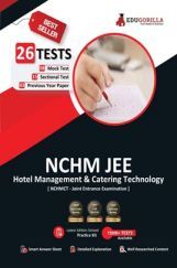 NCHMCT JEE : Hotel Management & Catering Technology Joint Entrance Examination 2022 | 2800+ Solved Questions (8 Mock Tests, 15 Sectional Tests + 3 Previous Year Papers) NCHMCT JEE : Hotel Management & Catering Technology Joint Entrance Examination 2022 | 2800+ Solved Questions (8 Mock Tests, 15 Sectional Tests + 3 Previous Year Papers)