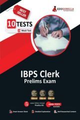 IBPS Clerk Prelims Exam 2022 | 10 Full-length Mock Tests (1000+ Solved Objective Questions) | Free Access To Online Tests IBPS Clerk Prelims Exam 2022 | 10 Full-length Mock Tests (1000+ Solved Objective Questions) | Free Access To Online Tests