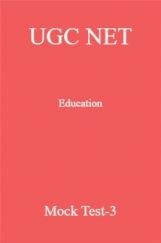 UGC NET Education Mock Test-3 UGC NET Education Mock Test-3