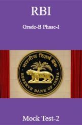 RBI Grade-B Phase-I Mock Test-2 RBI Grade-B Phase-I Mock Test-2