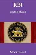 RBI Grade-B Phase-I Mock Test-3 RBI Grade-B Phase-I Mock Test-3