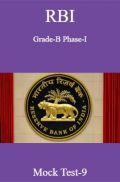 RBI Grade-B Phase-I Mock Test-9 RBI Grade-B Phase-I Mock Test-9