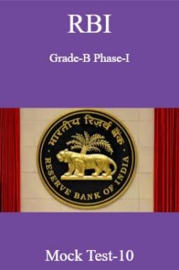 RBI Grade-B Phase-I Mock Test-10