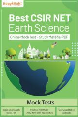 Best CSIR NET Earth Science Online Mock Test, Study Material PDF  Best CSIR NET Earth Science Online Mock Test, Study Material PDF