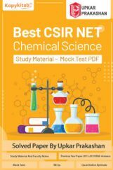 Best CSIR NET Chemical Science Study Material, Mock Test PDF  Best CSIR NET Chemical Science Study Material, Mock Test PDF