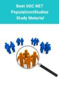 Best UGC NET Population Studies Study Material Best UGC NET Population Studies Study Material