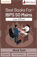 Best Book For IBPS SO Mains Law Officer Best Book For IBPS SO Mains Law Officer
