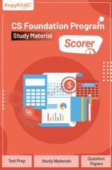 CS Foundation Program Study Material - Scorer