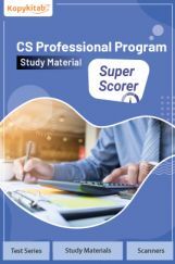 CS Professional Program Study Material - Super Scorer CS Professional Program Study Material - Super Scorer