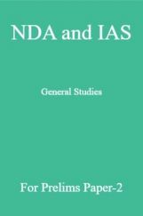 NDA and IAS General Studies For Prelims Paper-2 NDA and IAS General Studies For Prelims Paper-2