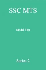 SSC MTS Model Test Series-2 SSC MTS Model Test Series-2