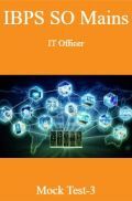 IBPS SO Mains IT Officer Mock Test-3 IBPS SO Mains IT Officer Mock Test-3
