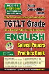 TGT/LT Grade English Solved Papers And Practice Book 2022-23