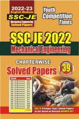 SSC JE Mechanical Engineering Chapterwise Solved Papers 2022-23 SSC JE Mechanical Engineering Chapterwise Solved Papers 2022-23