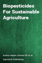 Biopesticides For Sustainable Agriculture Biopesticides For Sustainable Agriculture