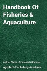 Handbook of Fisheries and Aquaculture Handbook of Fisheries and Aquaculture
