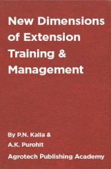 New Dimensions of Extension Training and Management New Dimensions of Extension Training and Management