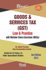 Goods & Services Tax (GST) Law & Practice With MCQs Goods & Services Tax (GST) Law & Practice With MCQs