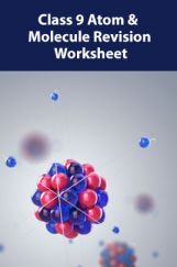 Class 9 Atom & Molecule Revision Worksheet Class 9 Atom & Molecule Revision Worksheet