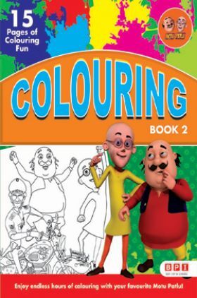 Motu Patlu Colouring Book - 2