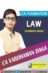 CA Foundation Law (Summary Books) CA Foundation Law (Summary Books)