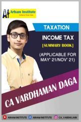 Taxation Income Tax Summary Book (Applicable For MAY21/NOV21) Taxation Income Tax Summary Book (Applicable For MAY21/NOV21)