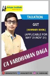 Taxation GST Summary Book (Applicable For MAY21/NOV21) Taxation GST Summary Book (Applicable For MAY21/NOV21)