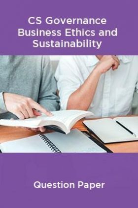 CS Governance Business Ethics and Sustainability Question Paper
