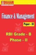 Finance And Management Paper-III RBI Grade B (Phase-II) Finance And Management Paper-III RBI Grade B (Phase-II)