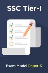 SSC Tier-I Exam Model Paper-3 SSC Tier-I Exam Model Paper-3