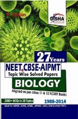 27 Years NEET CBSE-PMT Topic Wise Solved Papers1 27 Years NEET CBSE-PMT Topic Wise Solved Papers1