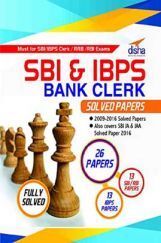 SBI & IBPS Bank Clerk Solved Papers - 26 papers SBI & IBPS Bank Clerk Solved Papers - 26 papers